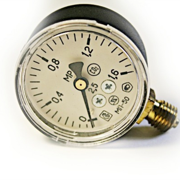 Манометр углекислотный низкого давления